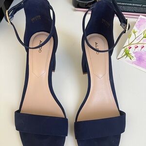 Aldo Dark Blue Women's Sandals